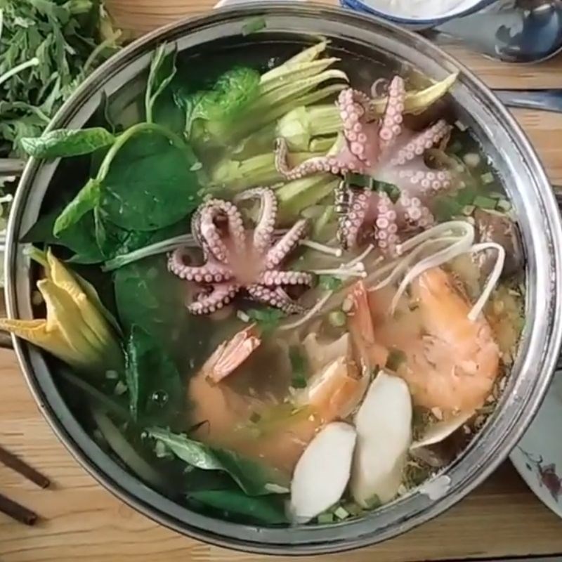 Bước 7 Thành phẩm Lẩu ngọt thập cẩm