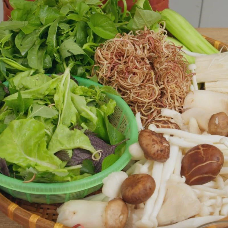 Bước 7 Thành phẩm lẩu riêu cua bắp bò sườn sụn