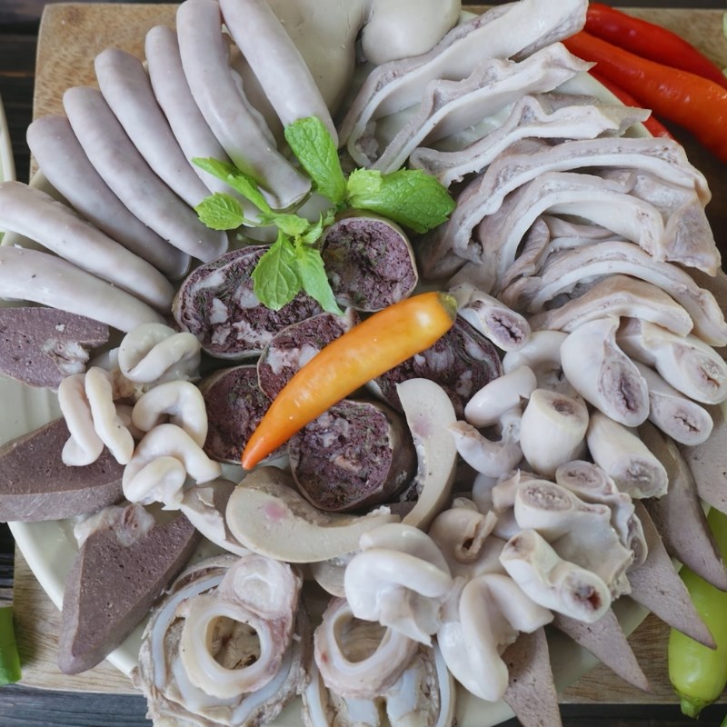 Bước 4 Thành phẩm Lòng lợn luộc