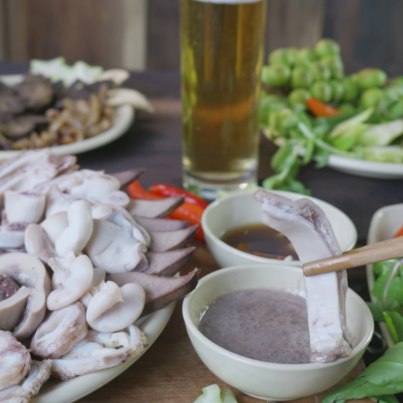 Bước 4 Thành phẩm Lòng lợn luộc