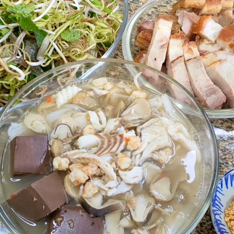 Bước 5 Thành phẩm Bún nước lèo Trà Vinh