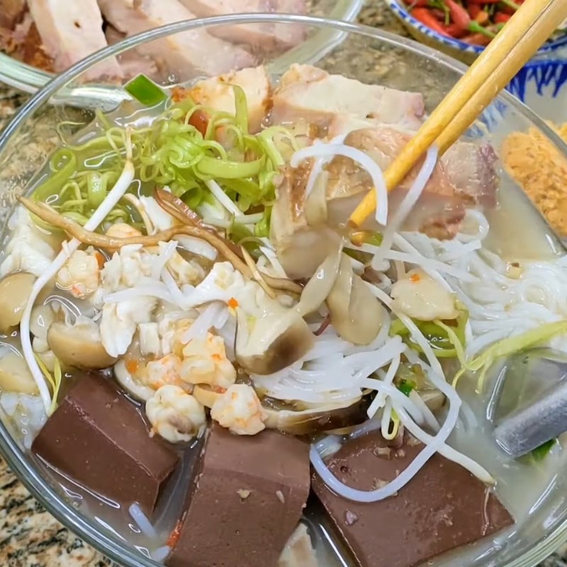 Bước 5 Thành phẩm Bún nước lèo Trà Vinh