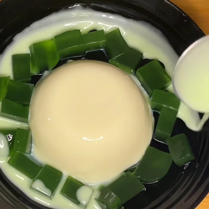 Bước 5 Thành phẩm Tàu hũ Singapore bằng sữa đậu nành