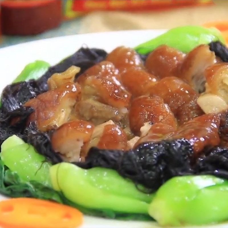 Bước 9 Thành phẩm Giò heo hầm tóc tiên