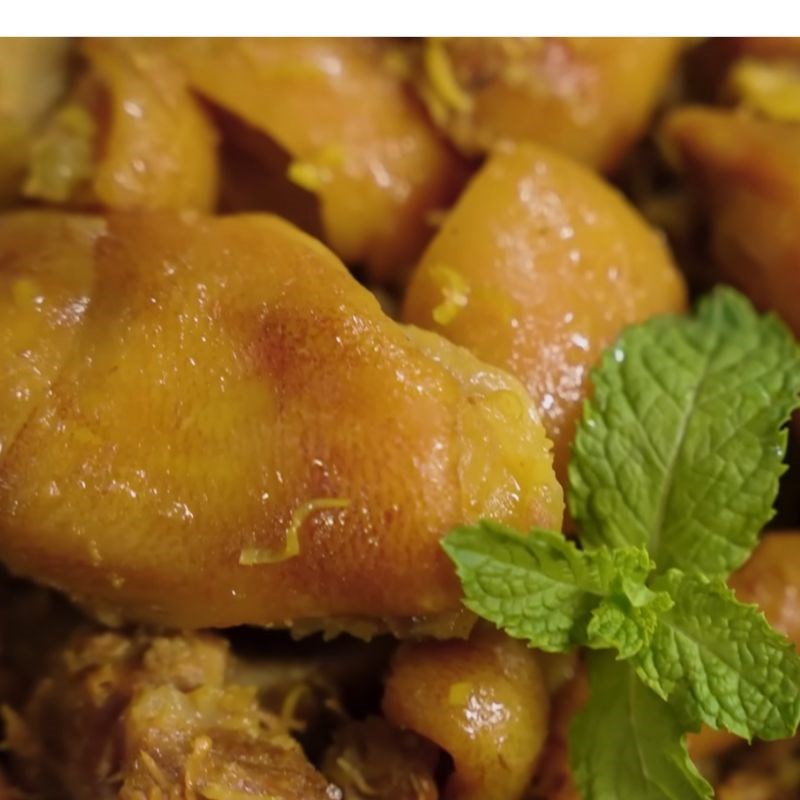 Bước 6 Thành phẩm Chân giò giả cầy không cần mẻ