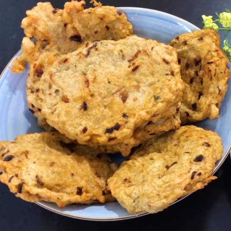 Bước 4 Thành phẩm Chả cá thác lác chiên