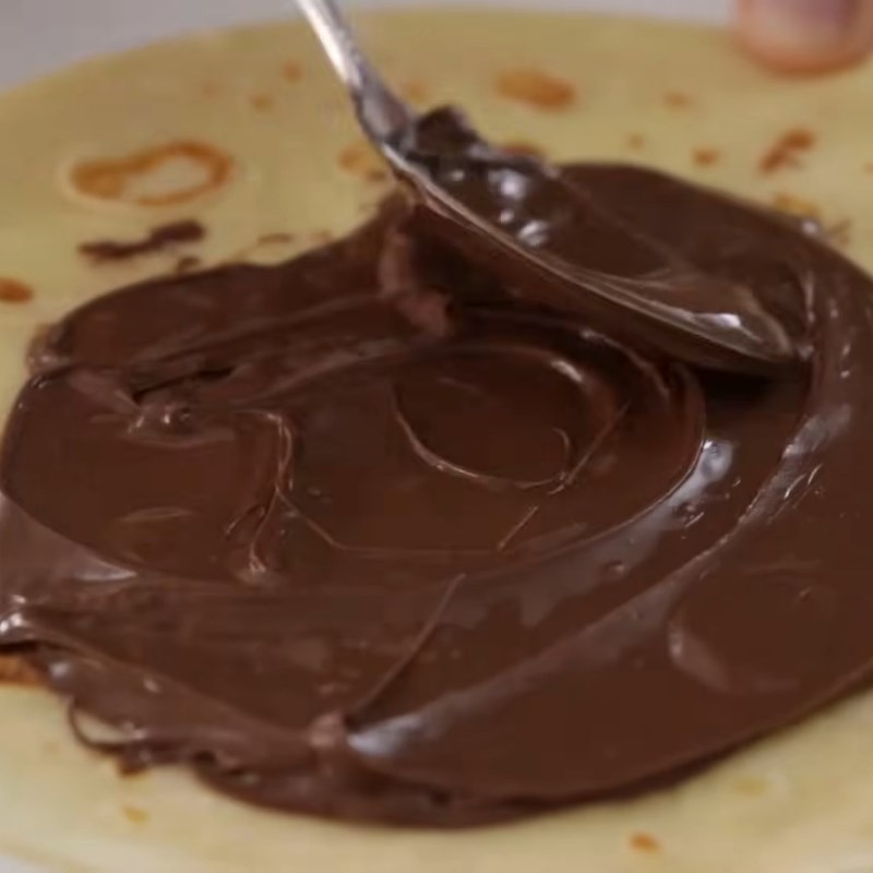 Bước 5 Thêm nhân và hoàn thiện Bánh crepe Pháp