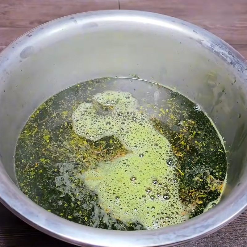 Bước 1 Ủ trà thái xanh thơm lừng Trà tắc thái xanh