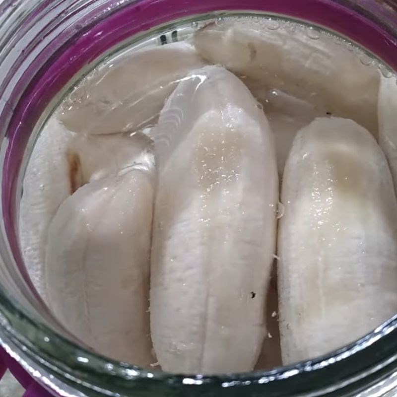 Bước 3 Ủ và bảo quản rượu chuối Rượu chuối chín