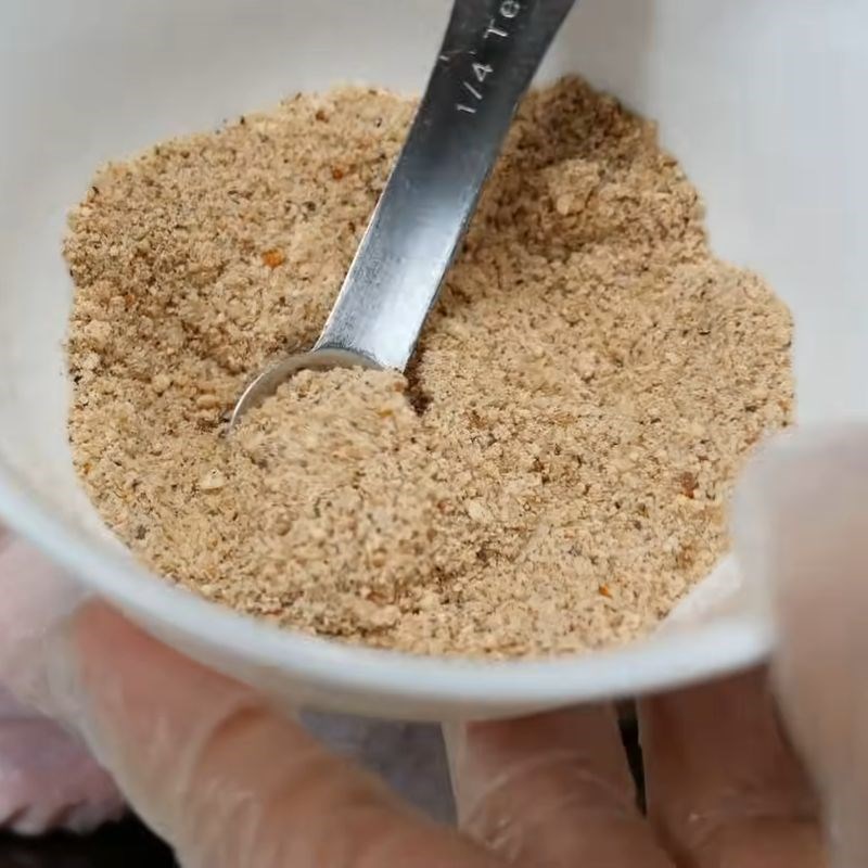 Bước 2 Ướp gia vị khô cho vịt quay vịt quay da giòn