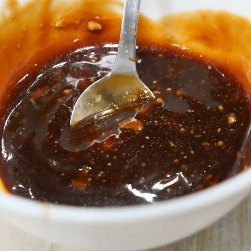 Bước 3 Ướp gia vị ướt và nhồi bụng vịt vịt quay da giòn