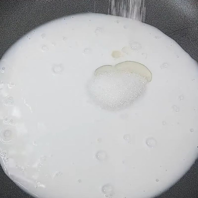 Bước 4 Xào nếp với nước cốt dừa - bí quyết nấu xôi dẻo thơm xôi trắng nước cốt dừa