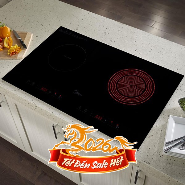 Bếp từ hồng ngoại âm Midea MC-IHD361 3200W