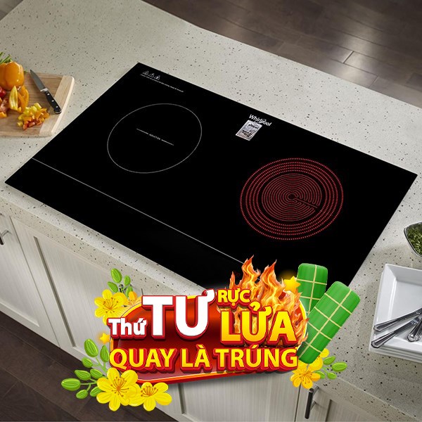 Bếp từ hồng ngoại âm Whirlpool ACH7327-BLV 3100W