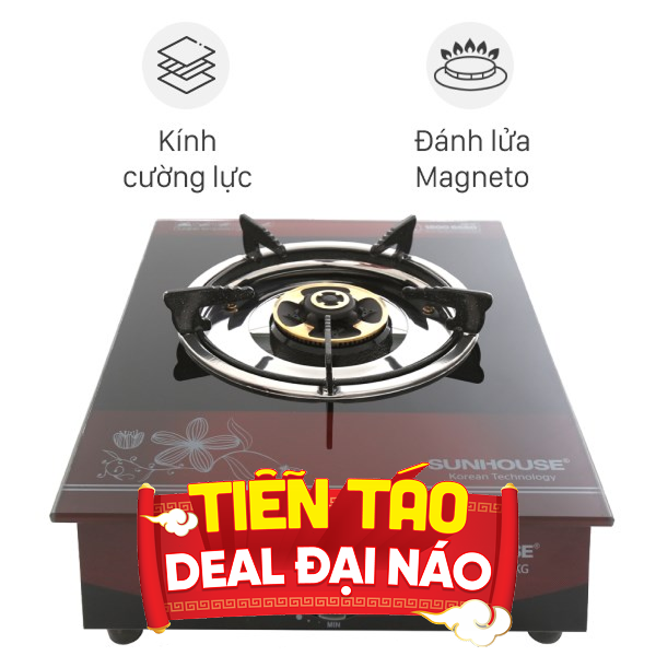 Bếp ga đơn Sunhouse SHB212KG