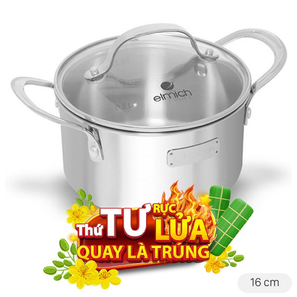 Nồi inox Elmich Tri-Max 2353731