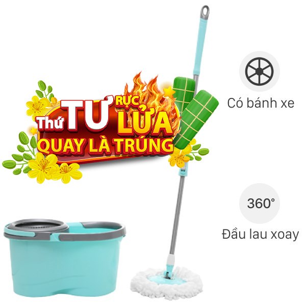 Bộ lau nhà 360 Hommy MH-X2
