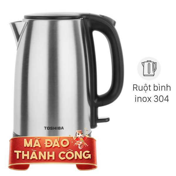 Bình đun siêu tốc Toshiba 1.7 lít KT-17SH2NV