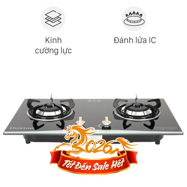 Bếp ga âm Duxton DG-2BGV