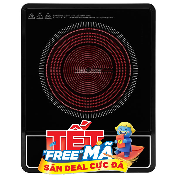 Bếp hồng ngoại đơn Kangaroo KG20IFP1 2000W