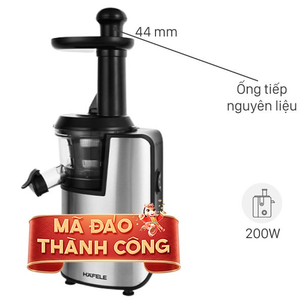 Máy ép chậm Hafele GS-133N (535.43.811)