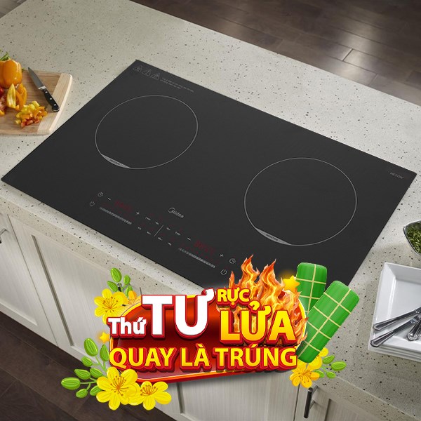 Bếp từ đôi âm Midea MC-IH3520 3500W