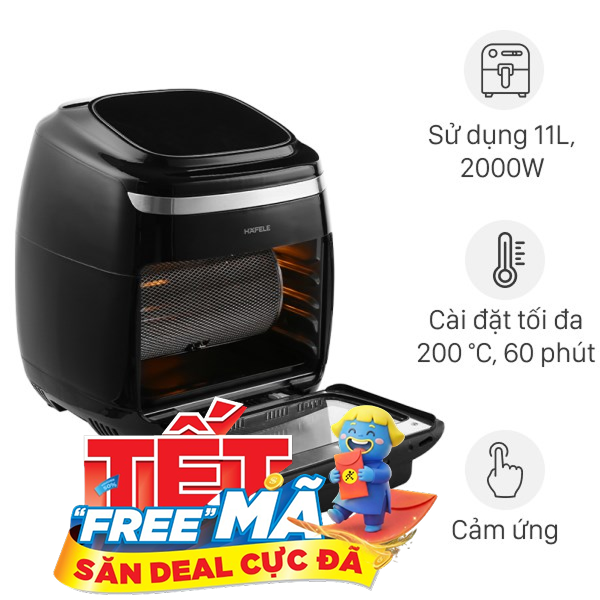 Lò chiên không dầu Hafele 11 lít AF-602A (535.43.711)