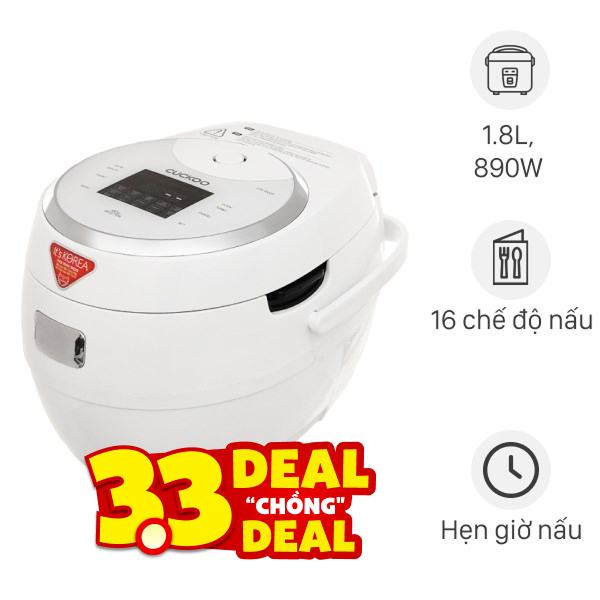 Nồi cơm điện tử Cuckoo 1.8 lít CR-1020F