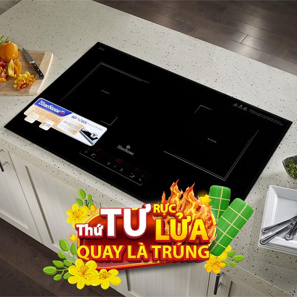 Bếp từ đôi âm BlueStone ICB-6833 4000W
