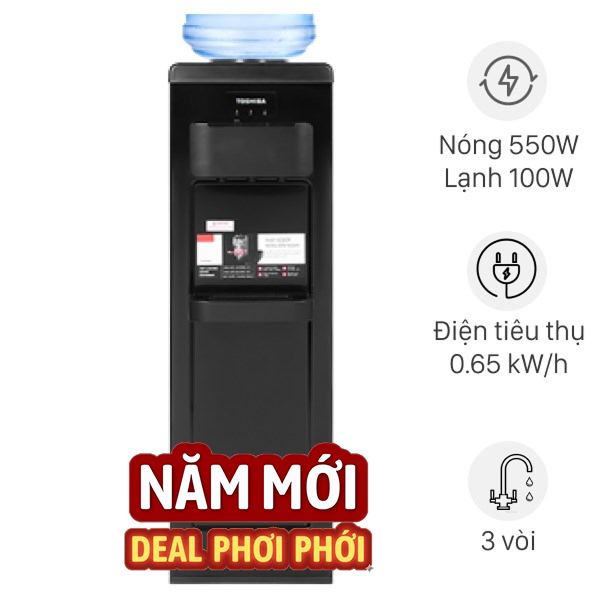 Cây nước nóng lạnh Toshiba RWF-W1917TV 650W