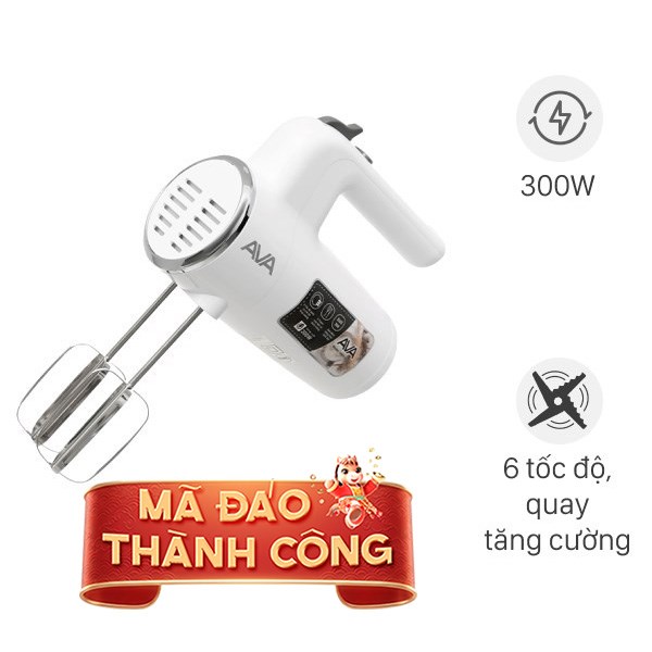 Máy đánh trứng cầm tay AVA HM9103-GS