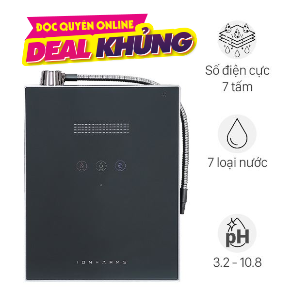 Máy lọc nước điện giải ion kiềm IonFarms Alpha-1700