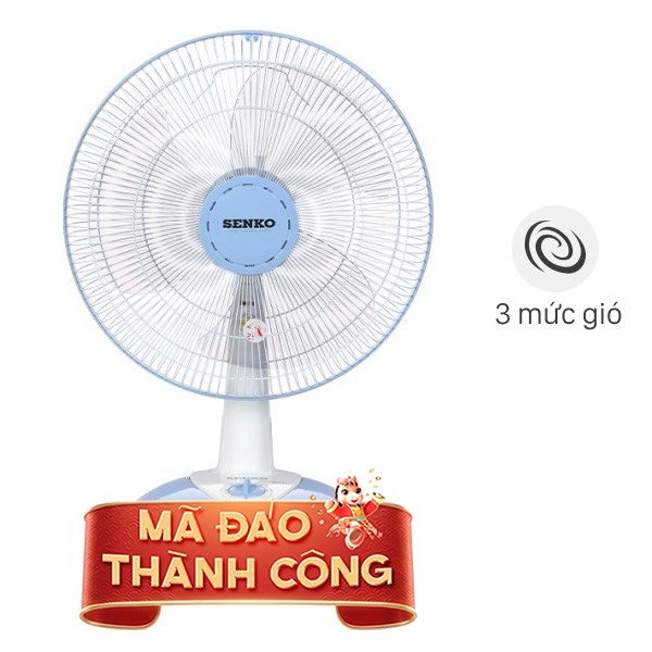 Quạt bàn Senko  3 cánh B1612 47W