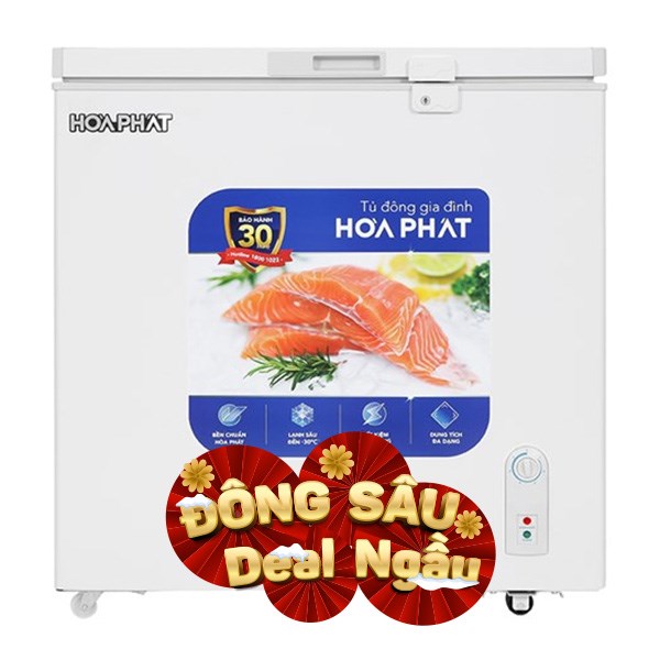 Tủ đông Hoà Phát  162 lít AD6162