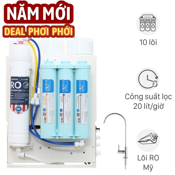 Máy lọc nước RO Karofi KAQ-U06