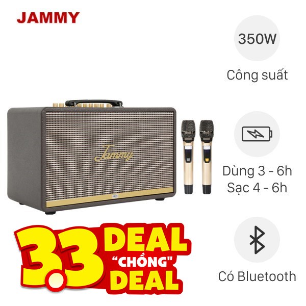 Loa karaoke xách tay Jammy N2070K