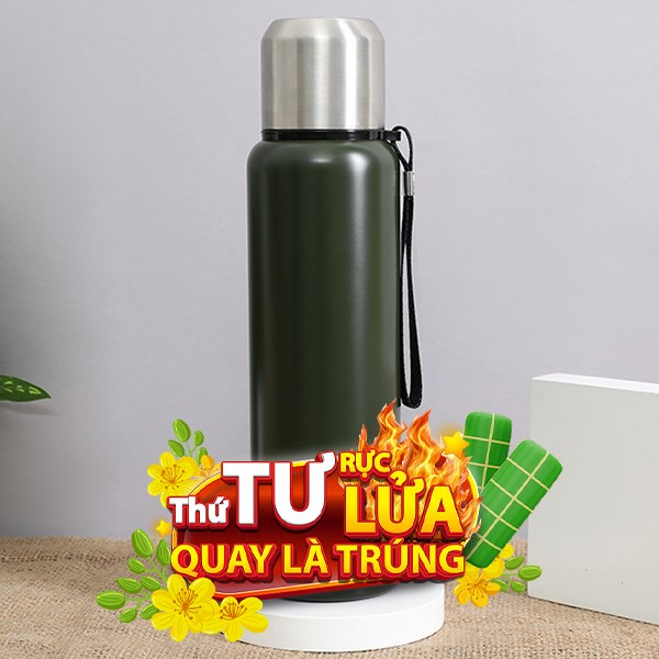 Bình giữ nhiệt nóng lạnh Inox 800 ml Delites Z85