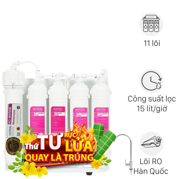 Máy lọc nước RO Mutosi MP-1101