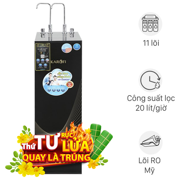 Máy lọc nước RO nóng nguội Karofi KAH-X29