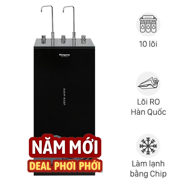 Máy lọc nước RO nóng nguội lạnh Hydrogen Kangaroo KG10A12