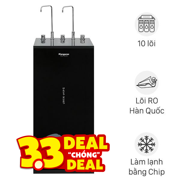 Máy lọc nước RO nóng nguội lạnh Hydrogen Kangaroo KG10A12