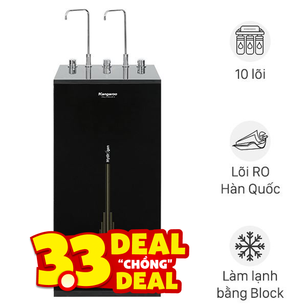 Máy lọc nước RO nóng nguội lạnh Hydrogen Kangaroo KG10A13