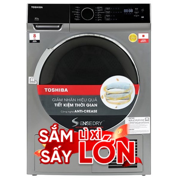 Máy sấy ngưng tụ Toshiba 8 kg TD-K90MEV(SK)