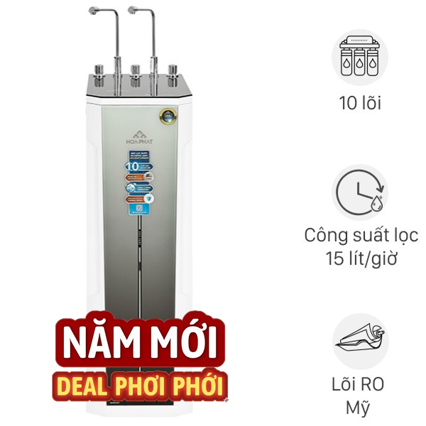 Máy lọc nước RO nóng nguội lạnh Hydrogen Hòa Phát HPN635
