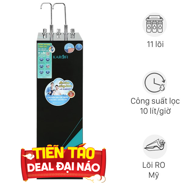 Máy lọc nước RO nóng nguội lạnh Karofi KAD-X58