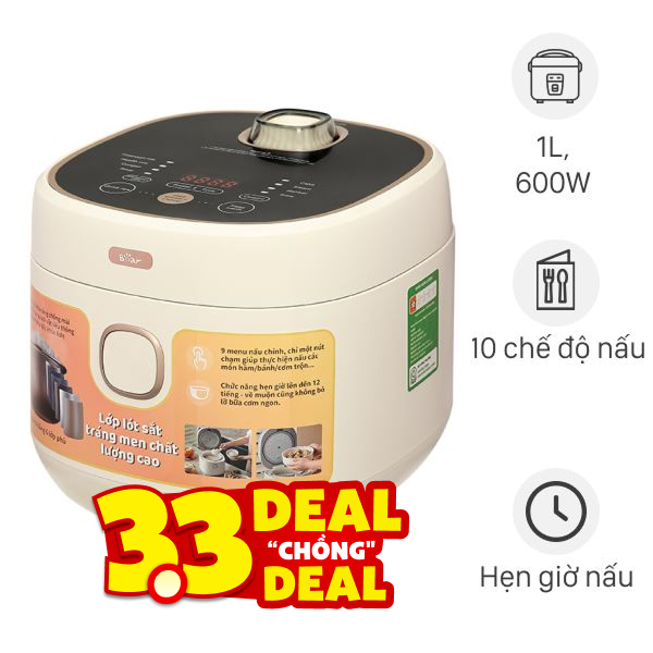 Nồi cơm điện tử Bear 1 lít DFB-C30D1