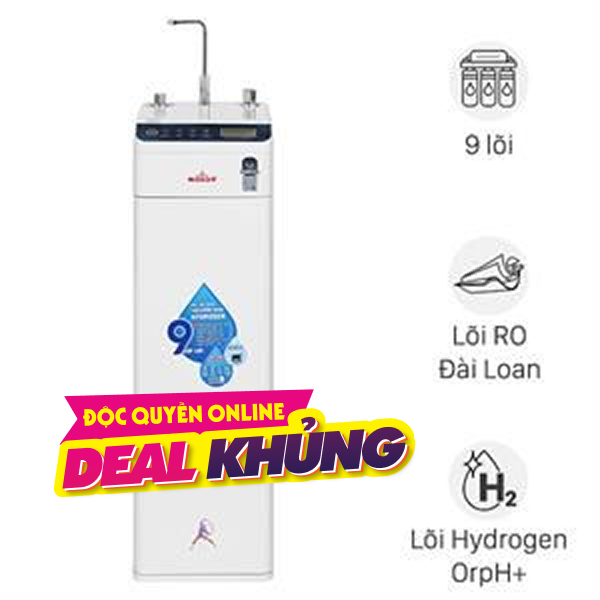 Máy lọc nước RO nóng nguội Hydrogen ROBOT HydroMegaPlus-9X