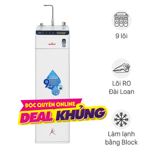 Máy lọc nước RO nóng nguội lạnh Hydrogen ROBOT HydroElite-9X