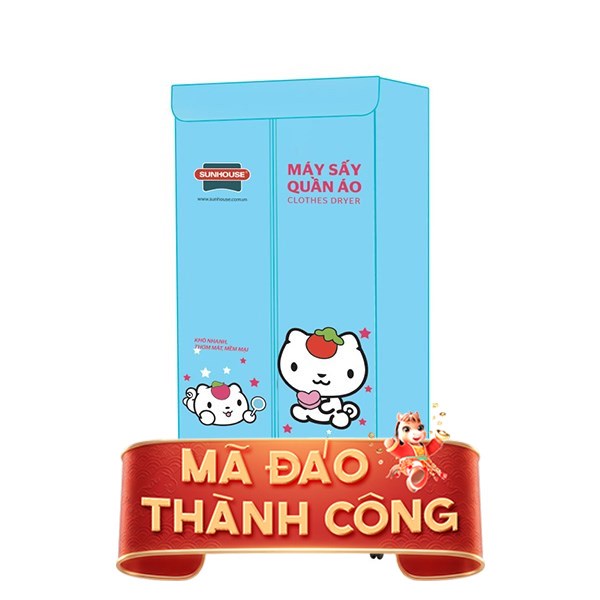 Tủ sấy quần áo Sunhouse SHD2702