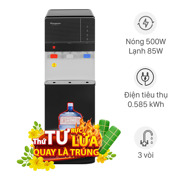 Cây nước nóng lạnh Kangaroo KG64A3 585W